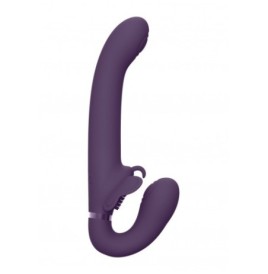 Vibratore indossabile senza cintura Satu - Purple - Vibratori Strap...