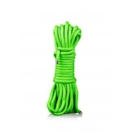 Corda bondage 10m/16 Strings - Glow in the Dark - Neon Green - Sado...