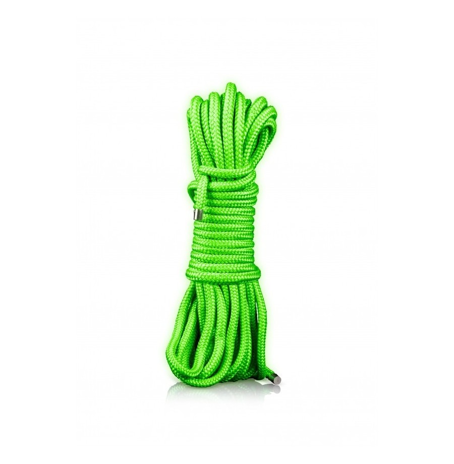 Corda bondage 10m/16 Strings - Glow in the Dark - Neon Green