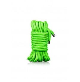 Corda bondage 5 m/16 Strings - Glow in the Dark - Neon Green - Sado...