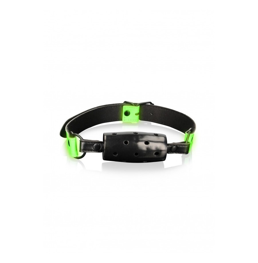 Morso Cylinder Gag - Glow in the Dark - Neon Green/Black