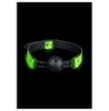 Morso Breathable Ball Gag - Glow in the Dark - Neon Green/Black