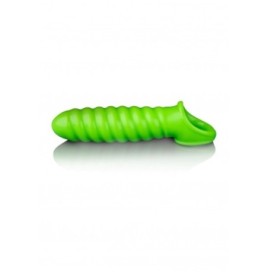 Guaina per pene Swirl Stretchy Penis Sleeve - Glow in the Dark - Ne...