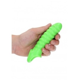 Guaina per pene Swirl Stretchy Penis Sleeve - Glow in the Dark - Ne...