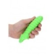 Guaina per pene Swirl Stretchy Penis Sleeve - Glow in the Dark - Neon Green