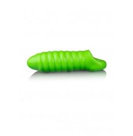 Guaina Swirl Thick Stretchy Penis Sleeve - GitD - Neon Green - Sex ...