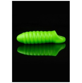 Guaina Swirl Thick Stretchy Penis Sleeve - GitD - Neon Green - Sex ...