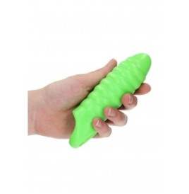 Guaina Swirl Thick Stretchy Penis Sleeve - GitD - Neon Green - Sex ...