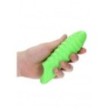 Guaina Swirl Thick Stretchy Penis Sleeve - GitD - Neon Green