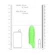 Guaina Swirl Thick Stretchy Penis Sleeve - GitD - Neon Green