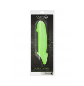 Guaina fallica Smooth Thick Stretchy Penis Sleeve - GitD - Neon Gre...