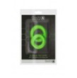 Kit anello fallico 2 pcs Cock Ring Set - Glow in the Dark - Neon Green