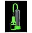 Pompa per pene Comfort Beginner Pump - Glow in the Dark - Neon Green