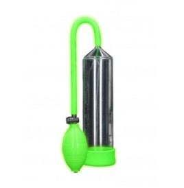 Sviluppatore pompa Classic Penis Pump - Glow in the Dark - Neon Gre...