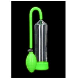 Sviluppatore pompa Classic Penis Pump - Glow in the Dark - Neon Gre...