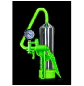 Sviluppatore pene Elite Beginner Pump - GitD - Neon Green - Sex toy...