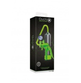 Sviluppatore pene Elite Beginner Pump - GitD - Neon Green - Sex toy...