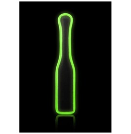 Sculacciatore Paddle - Glow in the Dark - Neon Green/Black - Sadoma...