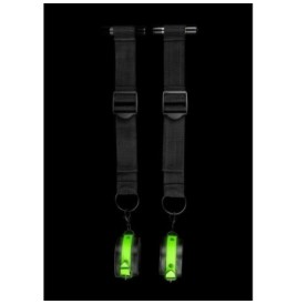 manette per porta Door Restraint Kit - Glow in the Dark - Neon Gree...