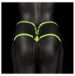 Fallo indossabile Strap-on Harness - Glow in the Dark - Neon Green/Black