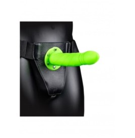 fallo indossabile Twisted Hollow Strap-on - 8'' / 20 cm - GitD - Ne...