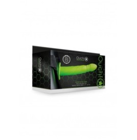 fallo indossabile Twisted Hollow Strap-on - 8'' / 20 cm - GitD - Ne...