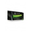 fallo indossabile Twisted Hollow Strap-on - 8'' / 20 cm - GitD - Neon Green