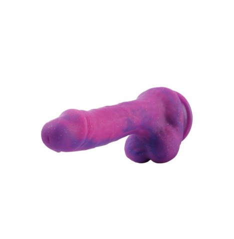 Fallo realistico Hismith KlicLok Dildo 19 cm glitter - Sex toys - S...