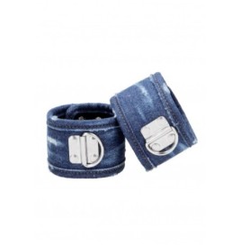 Manette per caviglie Denim Ankle Cuffs Roughend Denim Style Blue - ...