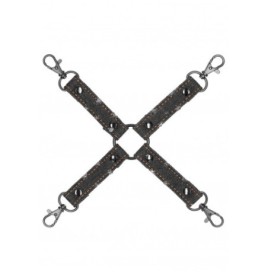 Costrittivo per manette Denim Hogtie Roughend Denim Style Black - S...