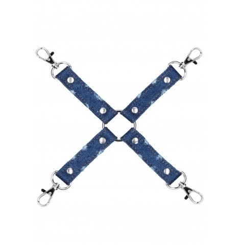 Costrittivo per manette Denim Hogtie Roughend Denim Style Blue - Sa...