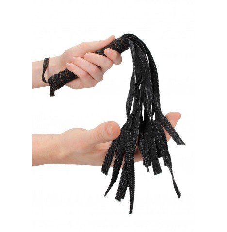 Frusta Denim Flogger Roughend Denim Style Black - Sadomaso - Sexy S...