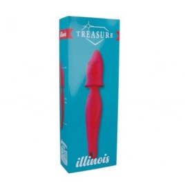 Vibratore wand TREASURE ILLINOISS WAND DUO SILICONE ROSA - Donna - ...