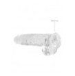 Pene finto con ventosa Realistic Dildo with Balls 22 cm