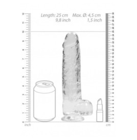 Pene finto con ventosa Realistic Dildo with Balls 22 cm - Falli Rea...