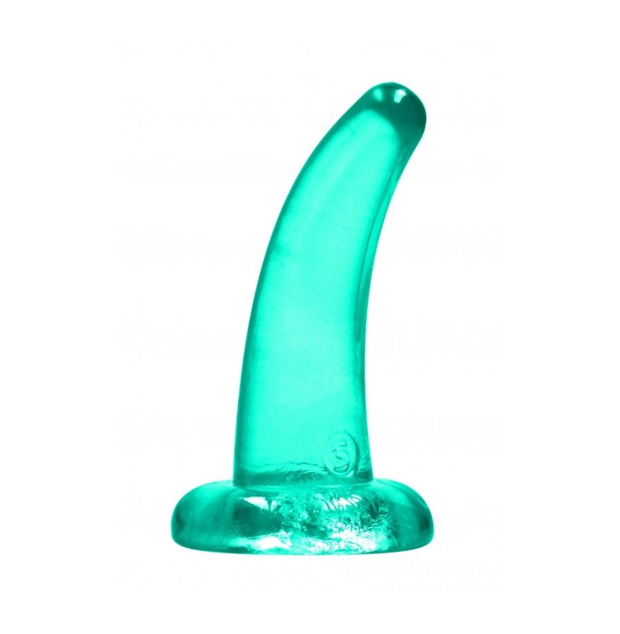 Dildo con ventosa turchese Non Realistic Dildo Suction Cup - Turquise