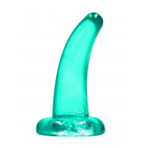 Dildo con ventosa turchese Non Realistic Dildo Suction Cup - Turqui...