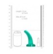 Dildo con ventosa turchese Non Realistic Dildo Suction Cup - Turquise