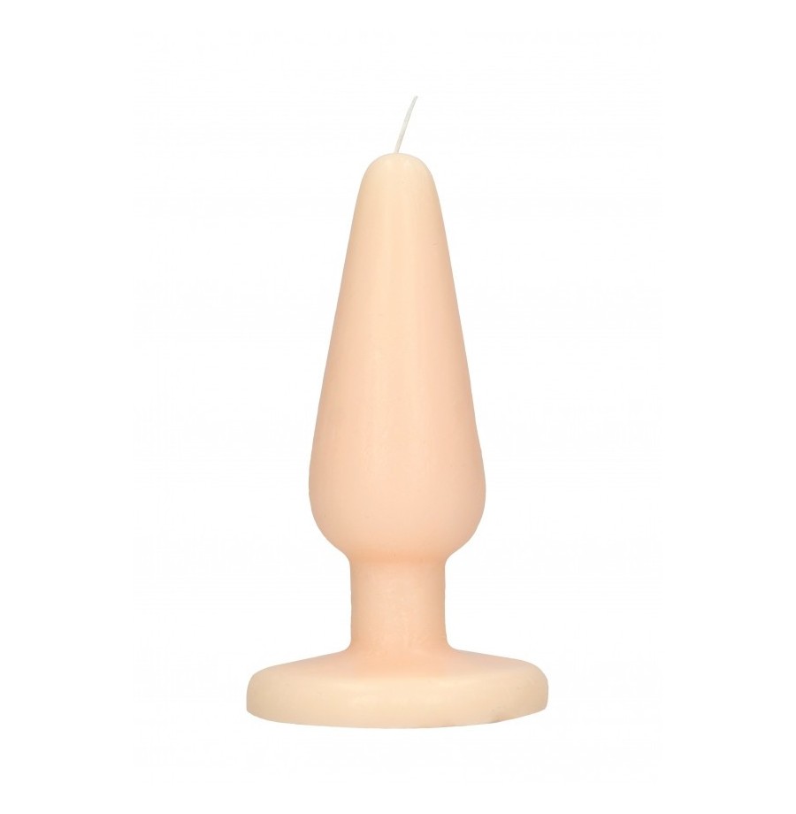 candela Scandalous Candles Butt Plug Flesh