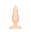 candela Scandalous Candles Butt Plug Flesh