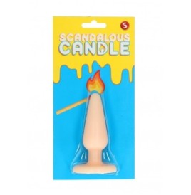 candela Scandalous Candles Butt Plug Flesh - Sexy Gadget - Sexy Sho...