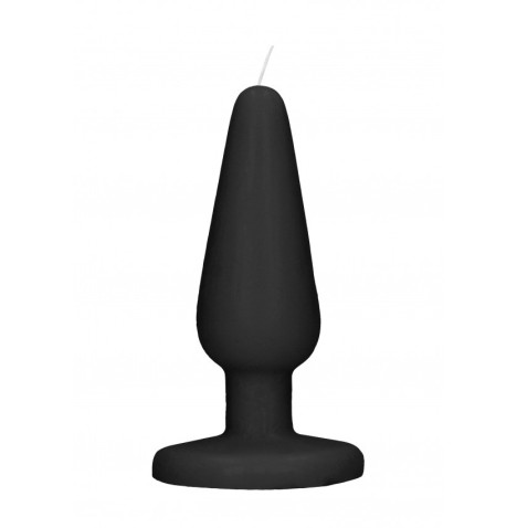 candela Scandalous Candles Butt Plug Black - Sexy Gadget - Sexy Sho...