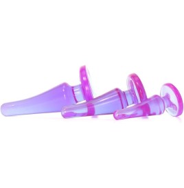 Plug Anal Initiation Kit Purple - Plug Anale - Sexy Shop Ingrosso