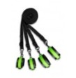 Costrittivo per letto Bed Bindings Restraint Kit Neon Green/Black