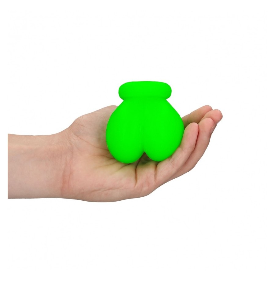 Testicoli Ball Sack Glow in the Dark Neon Green