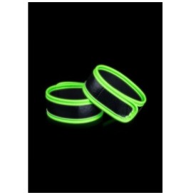 Manette Biceps Band Glow in the Dark Neon Green/Black - Sadomaso - ...