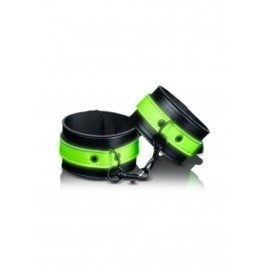 Manette per caviglie Ankle cuffs Glow in the Dark Neon Green/Black ...