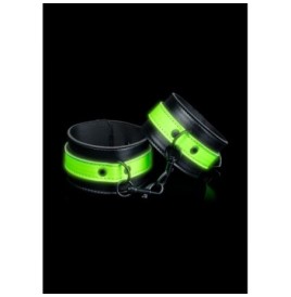 Manette per caviglie Ankle cuffs Glow in the Dark Neon Green/Black ...