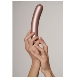 Dildo vaginale con ventosa Smooth G-Spot Dildo 7'' / 17 cm Gun Meta...