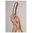 Dildo vaginale con ventosa Smooth G-Spot Dildo 7'' / 17 cm Gun Metal